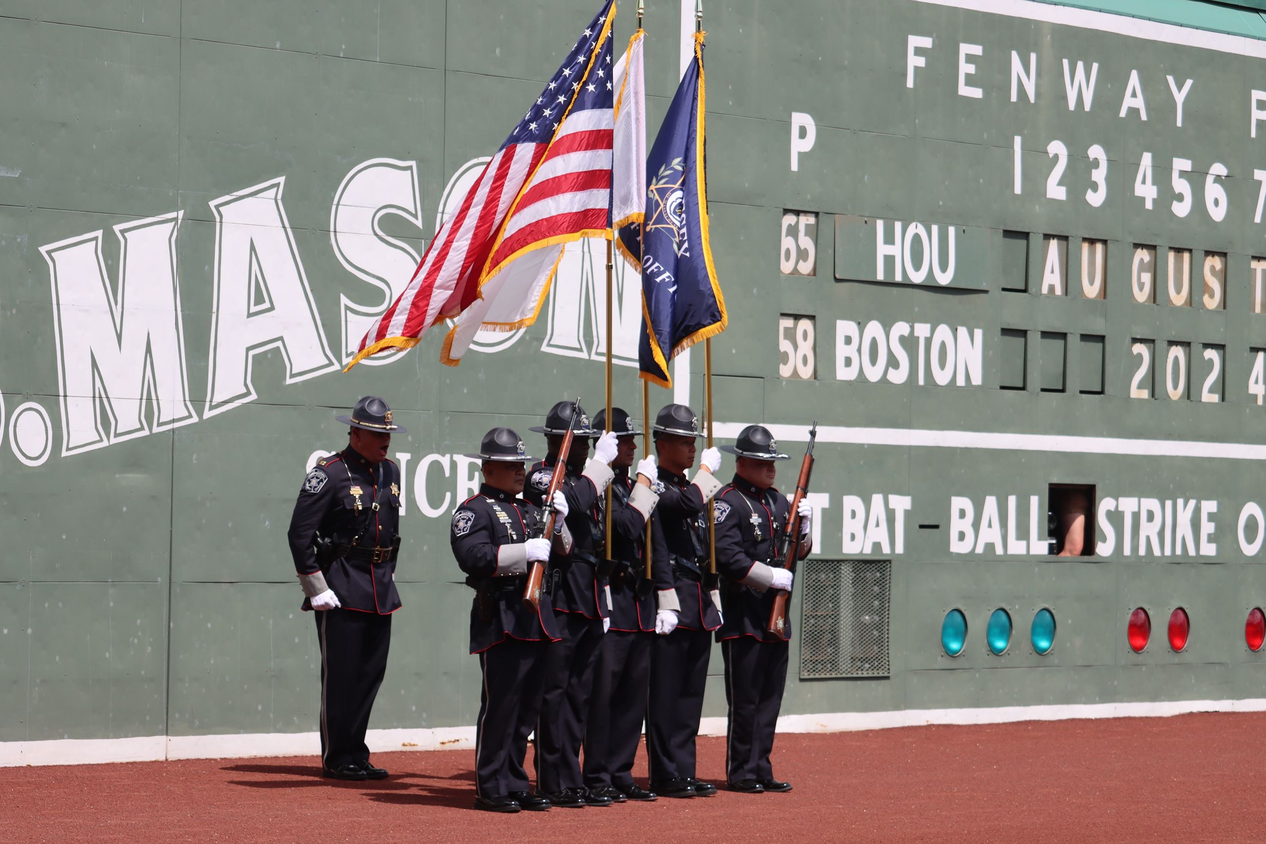 Honor Guard at Fenway Park 2024