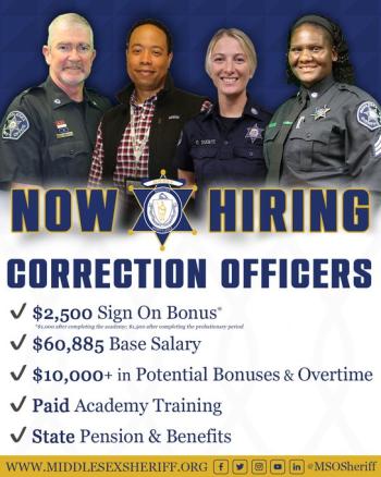 Now hiring correction officers