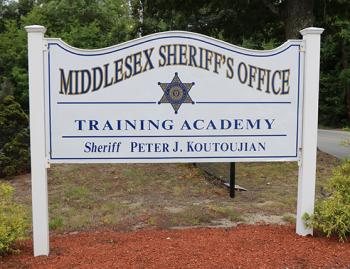 Training Academy sign